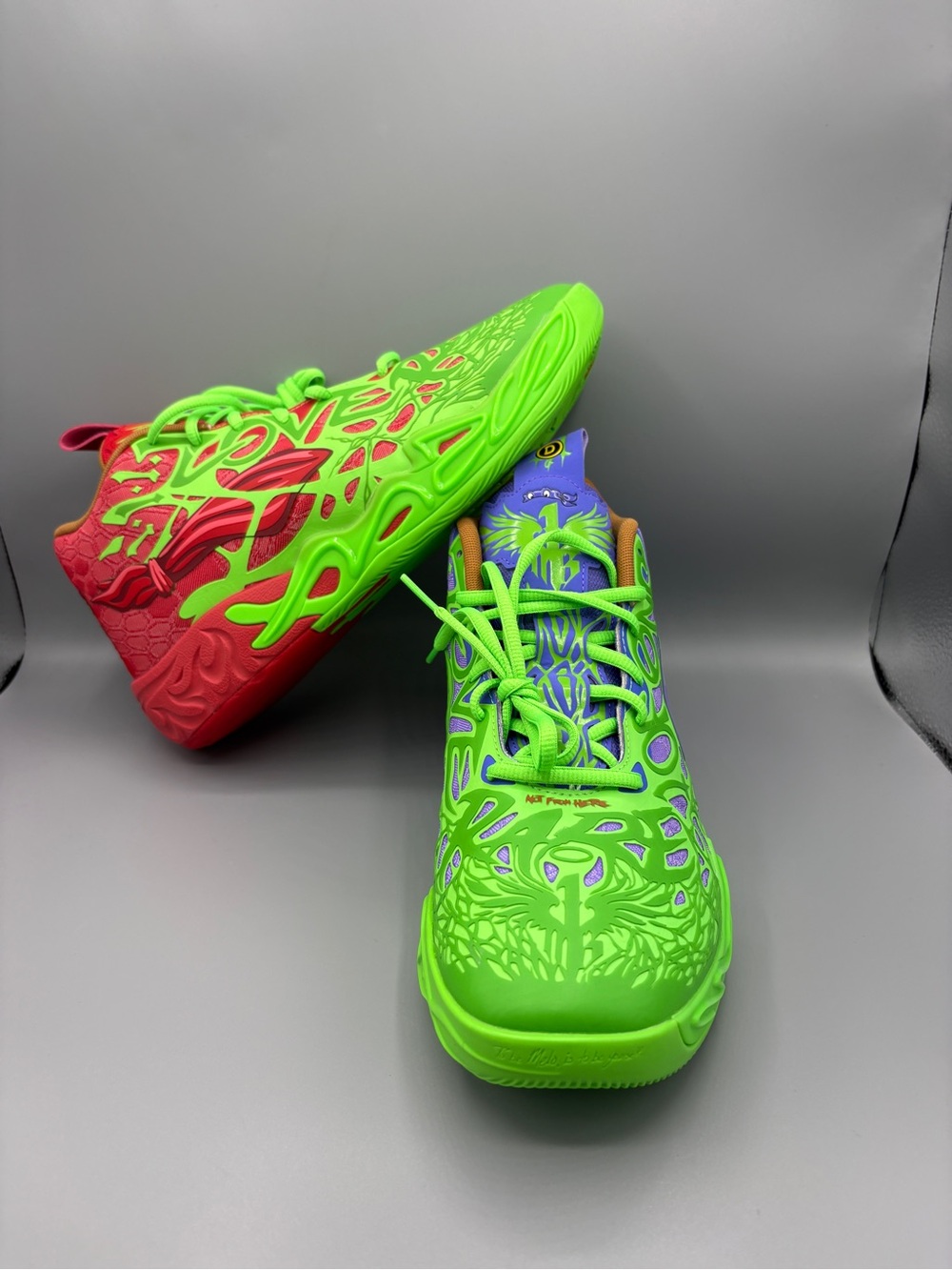 PUMA x LAMELO BALL x TMNT MB.04 Raphael and Donatello, Size 9.5